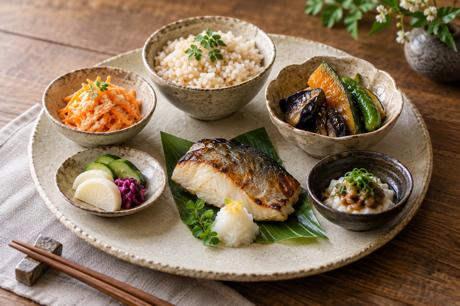 発酵調味料を使った季節の小皿料理